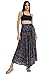 Joob Joob Long Boho Skirts for Women - Bohemian Hippie Maxi Summer Skirt Plum
