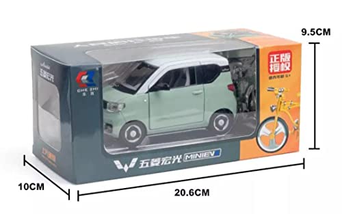 Image of Alokik Enterprise DC Cycle 124 1:24 for W-LHG Mini EV Alloy Diecast Model Vehicle Sound Light Gift Collection Lovely 1:16 Scale 4WD Simulation LED Truck Decoration 【Colors as Per Stock】