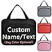 Naanle Custom Pill Organizer Bag with Text Name Travel Pill Bottle Medicine Organizer Home Storage Medication Bag for Vitamin Supplements, Personalized First Aid Bag for Car Camping