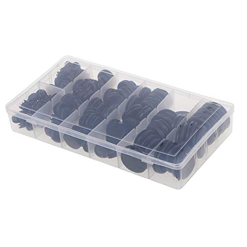 170 Pcs Rubber Grommet Firewall Hole Plug Assortment In 7 Common Sizes,Set Electrical Wire Gasket For Auto Body And Sheet Metal #TOP2