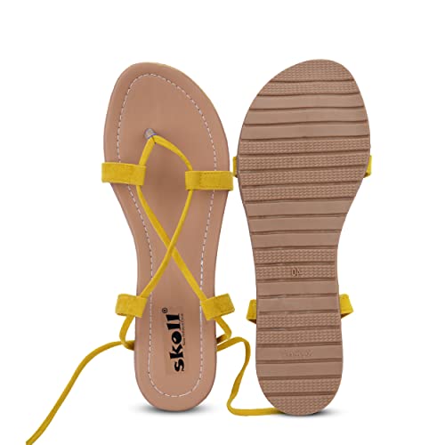 Image of SKOLL Woman Synthetic Formal FLAT SANDALS FOR PARTIES