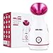 Produktbild MaxDigi Face Steamer Nano Ionic Gesichtsdampfer für Poren, Mitesserentfernung, Professioneller Gesichtsbefeuchter, Warmer Nebel Gesicht Sauna Dampfen Hautpflege, Tiefenreinigung Home Spa