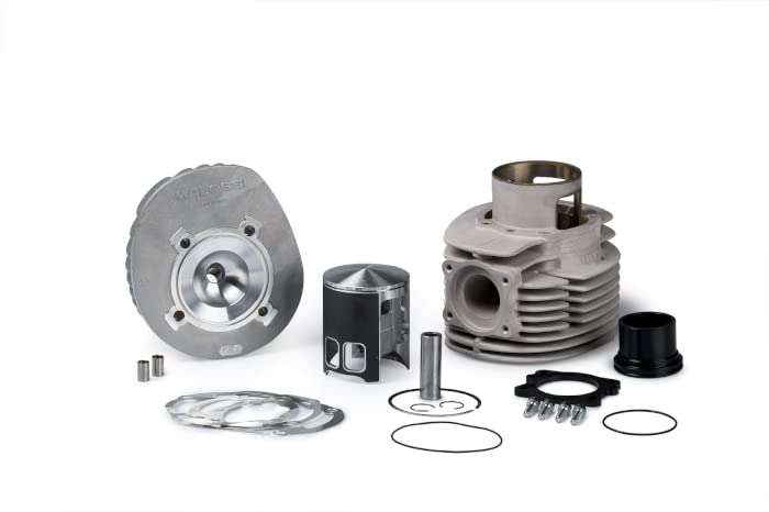 Gruppo Termico MHR Ø 68,5 alluminio CVF2 spinotto Ø 16 corsa 60 Indicato per essere abbinato ad un albero motore corsa 60 e a carter motore fortemente preparati, con carburatori di Ø 30 e oltre, con marmitta Malossi o ad espansione.