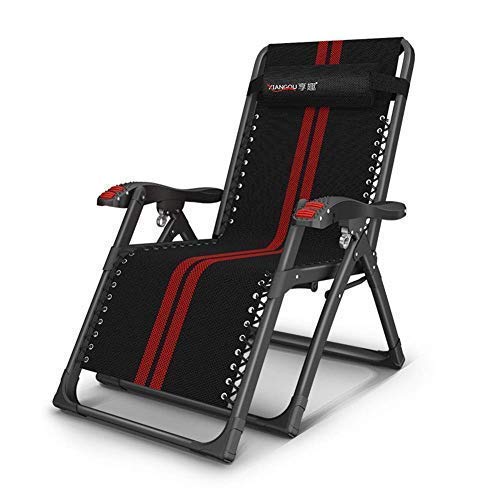 Chaise pliante robuste pour soulager le dos sur votre terrasse