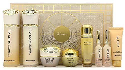 ISA KNOX TE'RVINA LX Regenerating 3 Piece Special Set (+4 Piece Bonus Gift Set [Golden Cream])