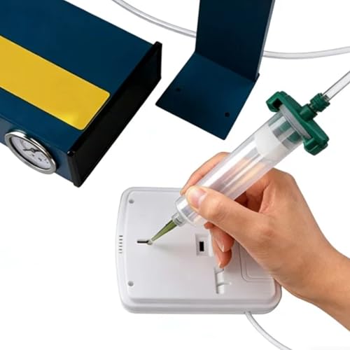 Jeringas dispensadoras de pegamento de 55 cc con funda transparente para flujo controlado 6