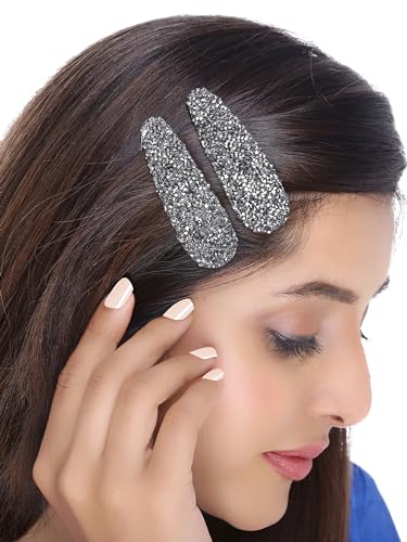 6pc Mixed Design Snap Hair Clips for Accessories