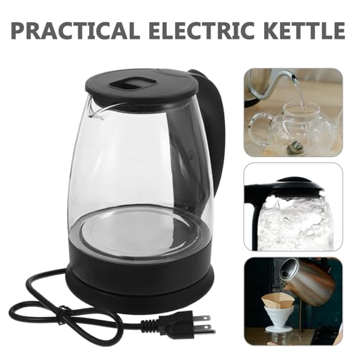 Hervidor eléctrico MAGICLULU capacidad grande 1.8L negro miniatura 4