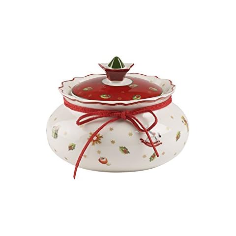Tarro de Galletas Villeroy & Boch Toy's Delight Porcelana Blanco/Multicolor Cover