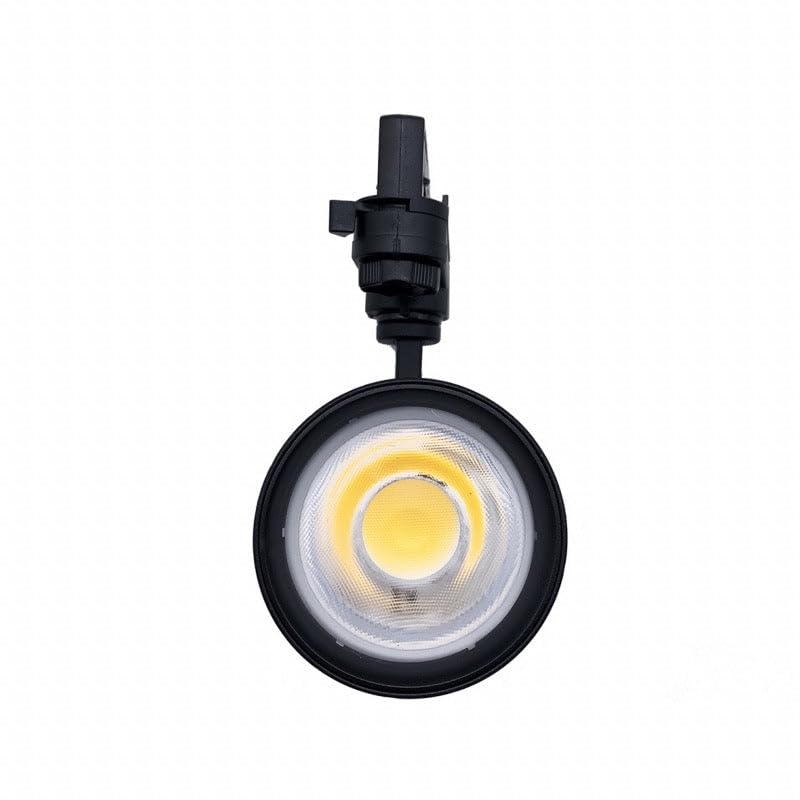Spot LED sur Rail 30W 80° Compact Triphasé NOIR - Blanc Chaud 2300K - 3500K - SILAMP