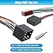 Car Radio Wiring Harness Adapter Compatible with BMW 3 E30 E36 E46 E34 5 E39 ISO Stereo Wire Cable with Antenna Connector