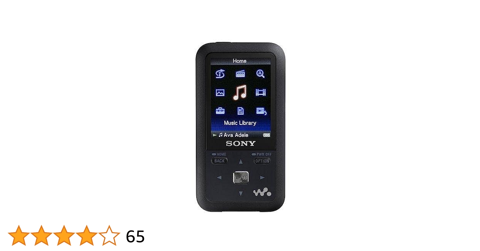 Amazon.com: Sony NWZS616FBLK 4GB Walkman Video MP3 Player
