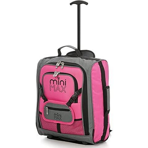 Aerolite MiniMax Kindergepäck 45x36x20 Easyjet Maximale Größe 30L Handgepäck Neu 2023 Unter Sitz Trolleys Rucksack Carry On Handgepäcktasche Cover