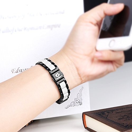 Compatible with Fit bit Alta Bands Metal, Special Edition Replacement for Alta HR Stainless Steel Bands Adjustable Accessory Wristband Small Large for Alta Bracelet Women Men