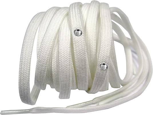 L'Estel Skates - Edea - Strass laces for figure skating Edea, white, 280/42