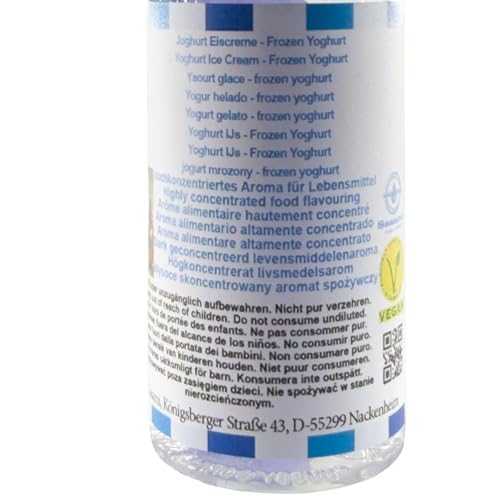 Yaourt glace arôme concentré Sasami 100ml à formulation 100% vegan