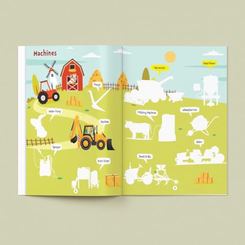 Image of My First Sticker Book - Farm - Activity Book for Kids - Stickers for Children - Age 3+ Years