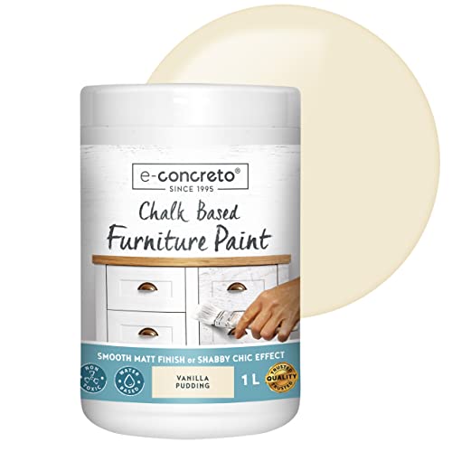 e-concreto Pintura de tiza para muebles (Vainilla)