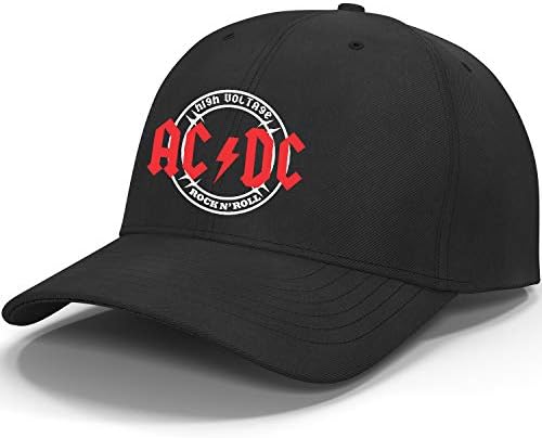 pmayu87 ACDC Baseball Cap -Men's Women's Outdoor Baseball Hat (ACDC-Band), One Size