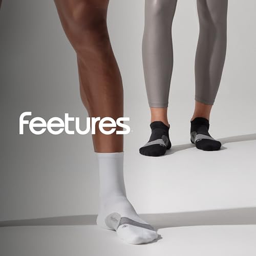 Image of Feetures Elite Ultra Light No Show Tab Ankle Socks - Sport Sock with Targeted Compression