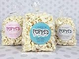 100 Popcorn Clear Party Favor Bags 4x2x8 Free Shipping
