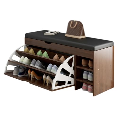 Banc d'entrée avec rangement chaussures pour simplifier votre matin