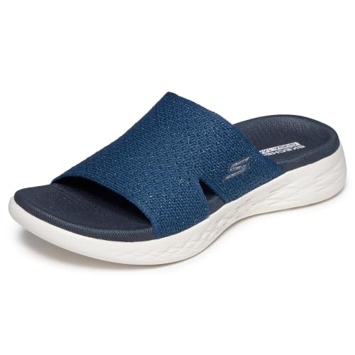 Image of Skechers Women's On-The-Go 600 Adore | Casual, Stretch Fit, Air-Cooled Goga Mat, 5GEN Cushioning, Machine Washable