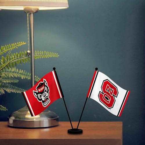 Drapeaux de bureau et de table Wolfpack Caroline du Nord - 4