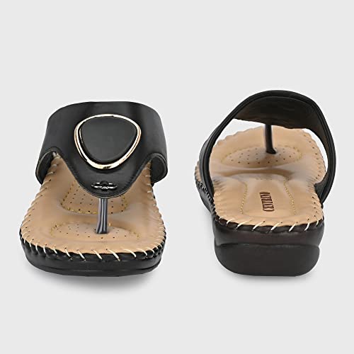 Image of Centrino Women's Thong Comfortable Ortho Care Ladies | Fashion Wear Sandal & Chappal | Soft Cushioned for More Comfort (7902)