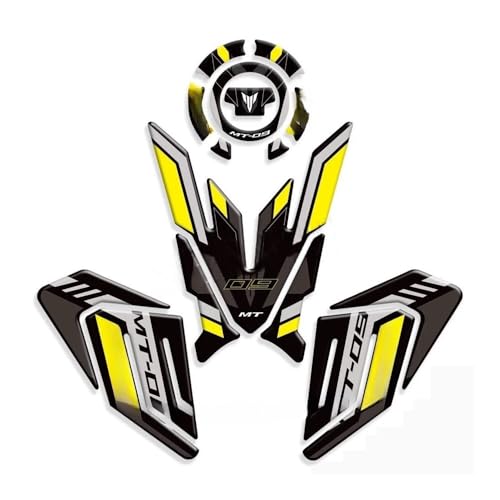 Couvercle De Bouchon De Réservoir De Carburant Moto MT-09 Adhésif Protection 2021-2023