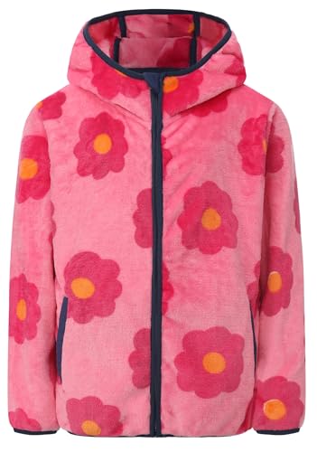 Image of Girl's Jacket Kids Full Zip Ultra Soft Sherpa Fleece Hoodie Sweatshirt