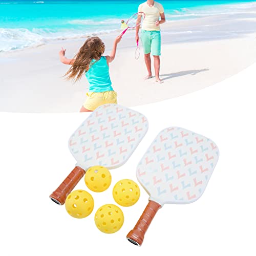 Pás de Pickleball, Força de Conjunto de Pickleball de Fibra de Carbono para Uso Interno