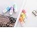 VANVENE 6 Pcs/Set Mini Pill Shaped Highlighter Pens for Writing Cute Face Graffiti Marker Pen Korean Stationery School Office Supplies