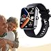 Produktbild UZIPZ Shirem Track Pro 2.0 Blutzuckermessung, Shirem Trackpro 2.0, Yodaer Track Pro 2.0, Smartwatch Shirem Track Pro 2.0 Blutzuckermessung Uhr (Schwarz)