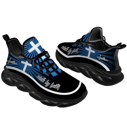 Men's Women's Faith Shoes Walk by Faith Sneakers Running Tennis Shoes Gifts for Men Women2
