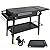 Autoholic Outdoor Griddle Table Portable Grill Stand Fit for Blackstone Stand for 17/22 inch Griddles, Camping, Backyard Cooking with BBQ Prep Table Seasoning Tray