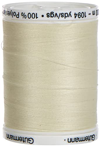 Gutermann Sew All Polyester Thread 1000Mtr Ivory (0001) 5.5 x 4 x 4 cm