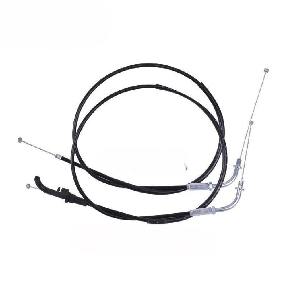 Câble d'accélérateur Kawasaki ZZR 400 de remplacement pour commande de gaz de moto noire