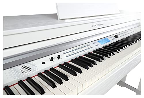 Classic Cantabile DP-A 610 Piano Numérique – 88 touches clavier électronique – USB-MIDI, 1200 voix, 256 polyphonie… - Les Beatles, Paul McCartney, John Lennon, RIngo Starr, George Harrison Classic Cantabile DP-A 610 Piano Numérique - 88 touches clavier électronique - USB-MIDI, 1200 voix, 256 polyphonie… – Image 5