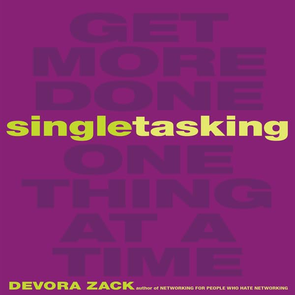Cover art for Singletasking