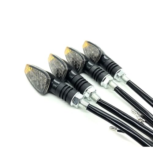 Accessoires de couleur ambre et clignotants LED pour motos