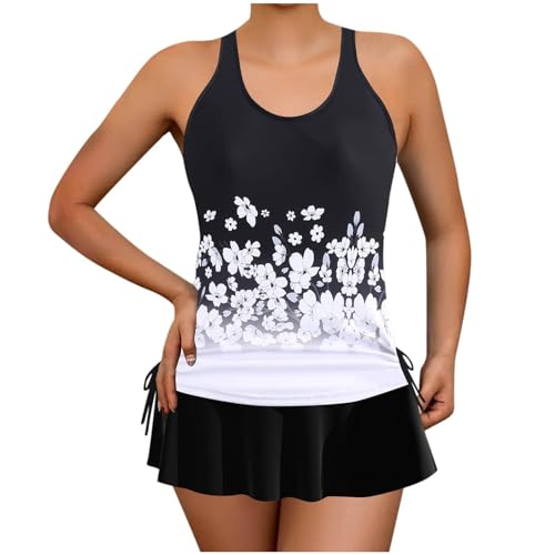 Maillot de bain tankini push-up et sculptant effet ventre plat