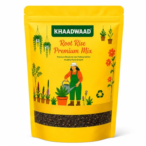 Image of Root Rise Premium Mix Organic Potting Soil Mix 500g | Ready to Use Garden Soil for Indoor & Outdoor Plants | Grow Bags, Pots & Terrace Garden