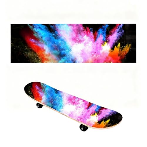 Floatdream Skateboard Griptape, Skateboard Sandpapier, Premium Antirutschbelag, Hohe Rutschfestigkeit für Skateboard-Longboards