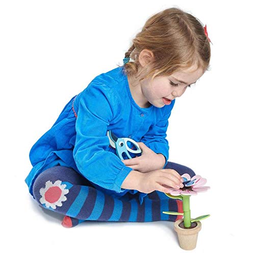 Tender Leaf Toys - Blossom Flowerpot Set - Indoor Garden Pretend Play Wooden Toy with Removable Leaves and Petals - Educational, Creative and Basic Life Learning Skills Fun for Children 3+ - Image 6