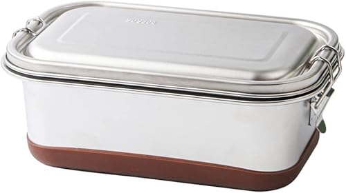 ZHUHW Bento Box - Caja de acero inoxidable para oficina, cubiertos portátiles, cubiertos de cocina, ensalada, lonchera