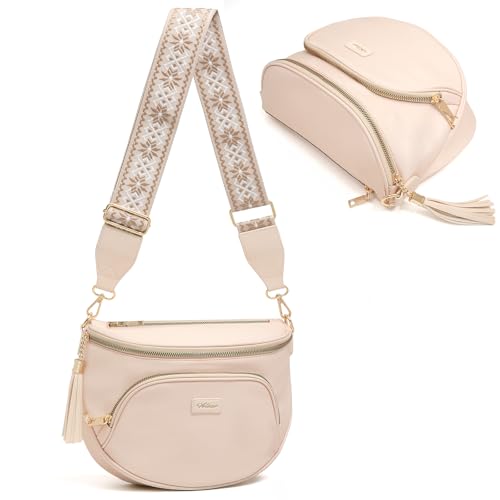 Checkered Crossbody Anti-Theft Bum Bag for Women