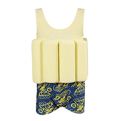 Image of Kids Boys Girls Floatation Swimsuit with Adjustable Buoyancy Baby Float Suit Swim Vest One Piece Swimwear Bathing Suit