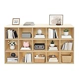 Gaabungky Estantería de 15/12 metros cúbicos 150 x 30 x 90 cm/120 x 30 x...