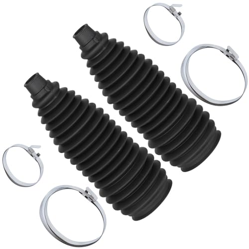 SCITOO 2pcs Steering Rack Boot for Chevy Equinox for Honda Pilot for Nissan Sentra Rogue Quest for Mazda 3 5 for Hyundai Santa Fe for Acura MDX for Jetta for Buick for Cadillac for Audi